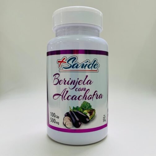 ALCACHOFRA E BERINJELA 500MG 100 CAPS