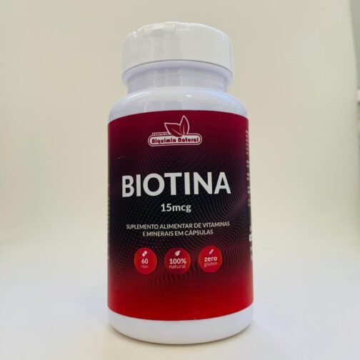 BIOTINA 60CAPS 15MCG