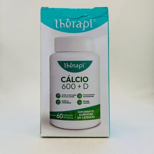 CALCIO 600 + VITAMINA D 600MG 60 CAPS