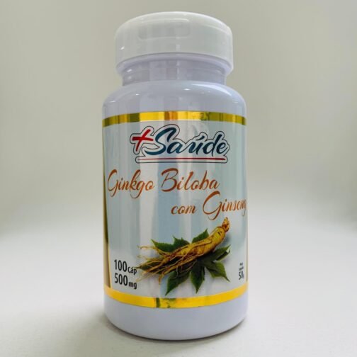 GINKGO BILOBA C/ GINSENG 500MG C/ 100 CAPS