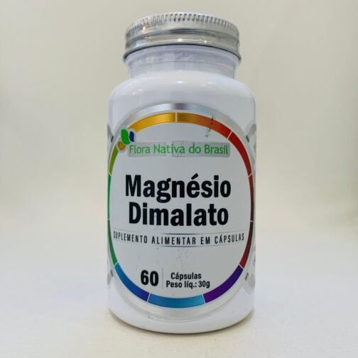 MAGNESIO DIMALATO 500MG 60 CAPS - NOVO