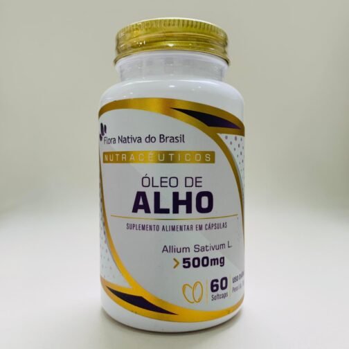 OLEO DE ALHO 500MG 60 SOFTCAPS - NOVO