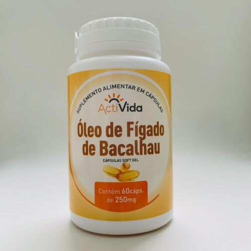 OLEO DE FIGADO DE BACALHAU 60 CAPS 250MG