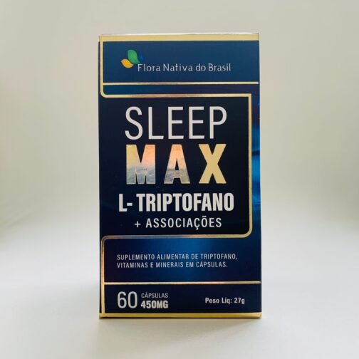 SLEEP MAX 450MG 60 CAPS (TRIPTOFANO + ASSOCIACOES)