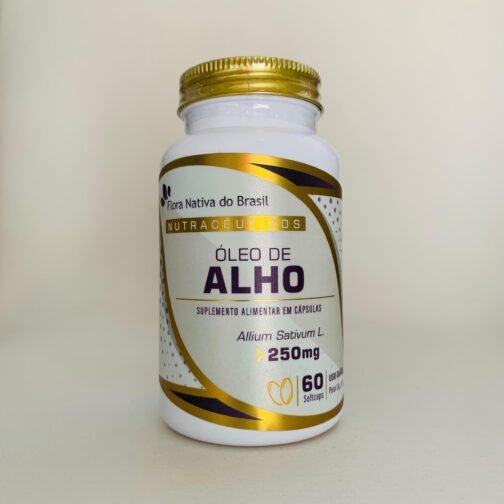 OLEO DE ALHO 250MG 60 SOFTCAPS - NOVO