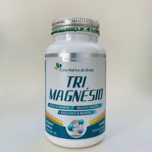 TRI MAGNESIO (TAURATO, MALATO E BISGLINATO) 500MG 60