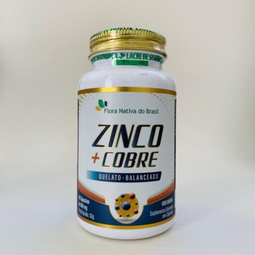 ZINCO + COBRE QUELATO 60 CAPS