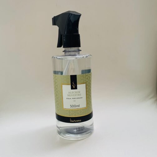 AGUA PERF. VIA AROMA 500ML CLASSICA ALECRIM SILVESTR