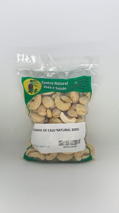 CASTANHA DE CAJU BANDA NATURAL 200G