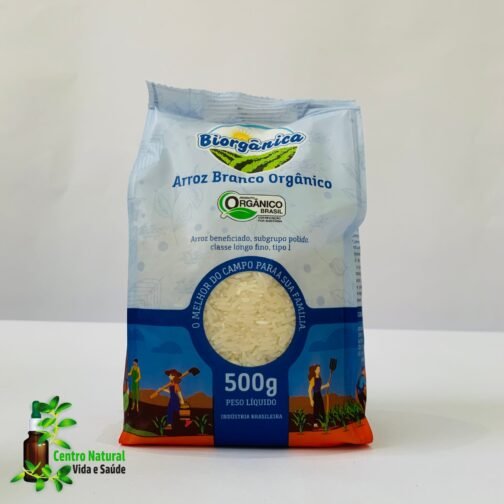 ARROZ BRANCO ORGANICO 500G