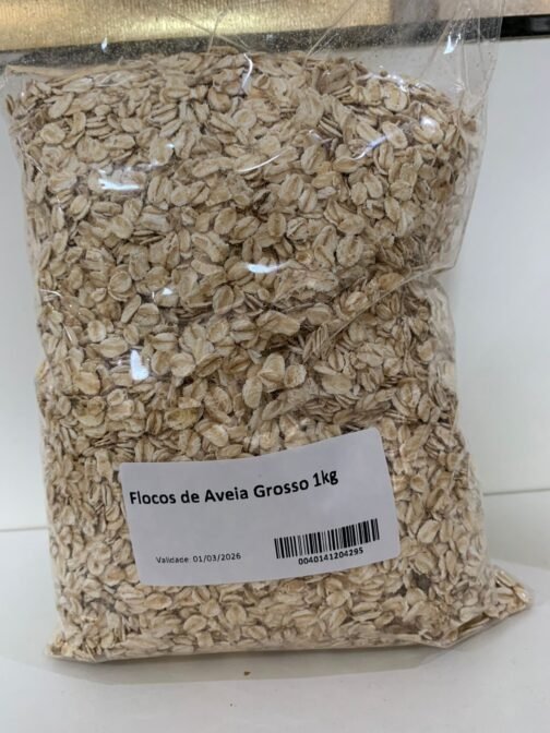 AVEIA FLOCOS GROSSO 1KG
