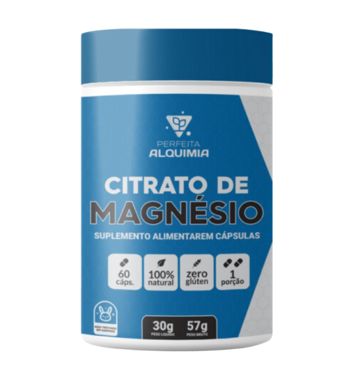 CITRATO DE MAGNESIO 60 CAPS