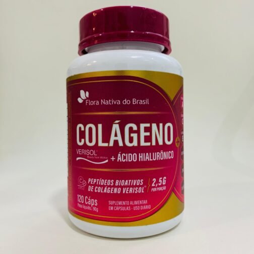 COLAGENO VERISOL + ACIDO HIALURONICO 750MG 120 CAPS