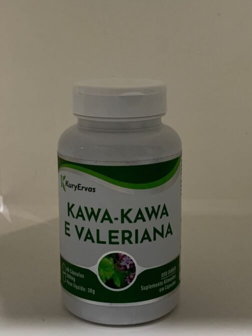 KAWA KAWA C/ VALERIANA 500MG 60CAPS
