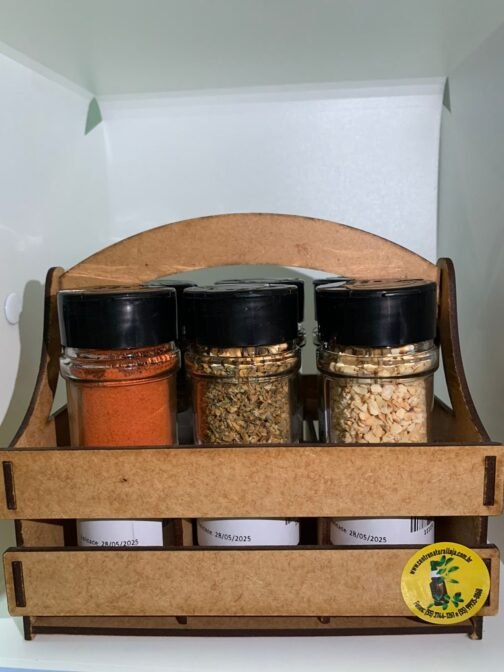 KIT TEMPEROS COM 6 POTES