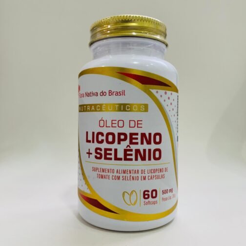 OLEO LICOPENO + SELENIO 500MG 60 SOFTCAPS - NOVO