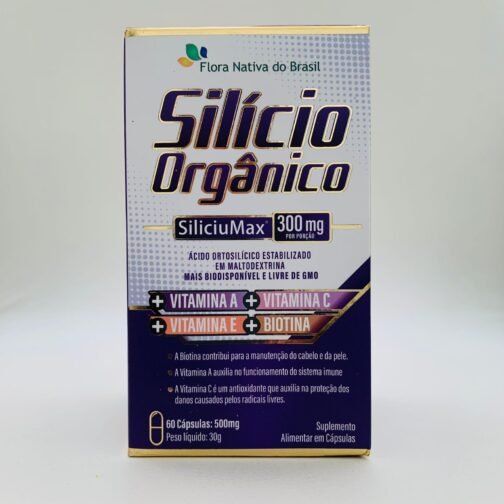 SILICIO ORGANICO +ASSOC. 500 MG 60 CAPS