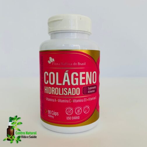 COLAGENO HIDROLISADO C/ VITAMINAS 400 MG 90 CAPS NOV