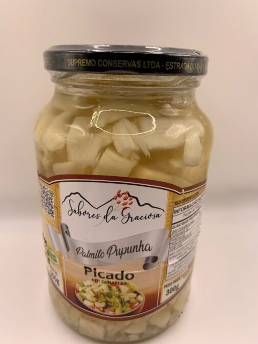 PALMITO DE PUPUNHA CONSERVA PICADO 300G