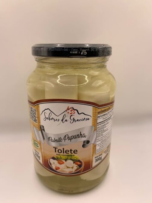 PALMITO DE PUPUNHA CONSERVA TOLETE 300G SABORES D