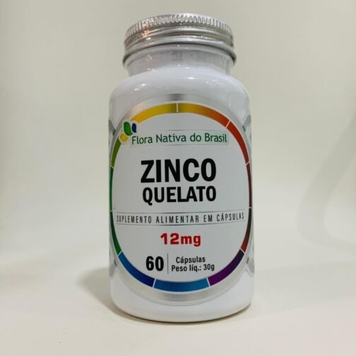 ZINCO QUELATO (ZINCO 12MG) 60 CAPS - NOVO