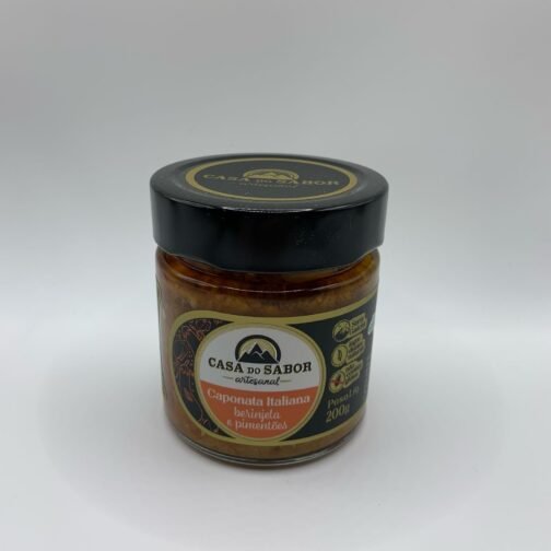 CAPONATA ITALIANA BERINJELA E PIMENTOES 200G