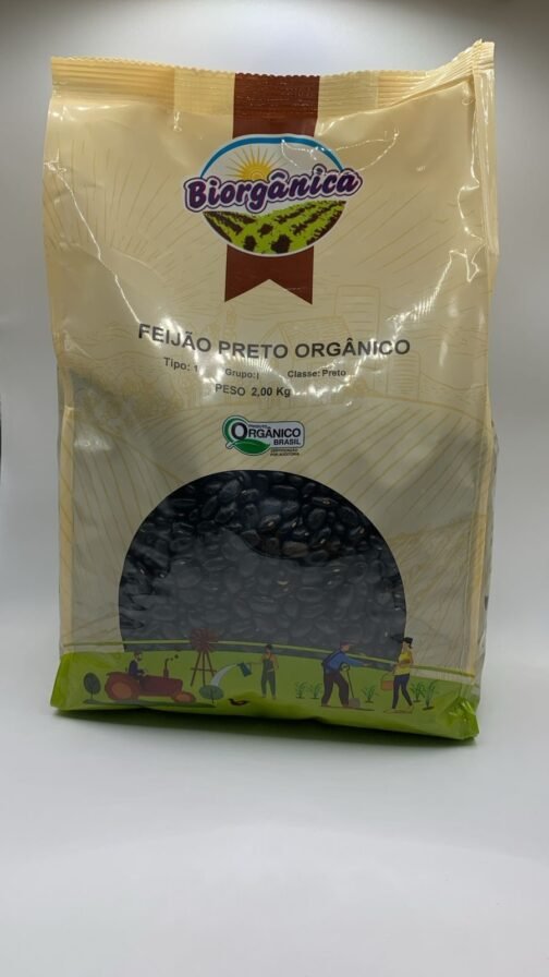 FEIJAO PRETO ORG. 2KG