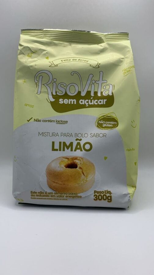 MISTURA P/ BOLO 300G LIMAO S/ ACUCAR