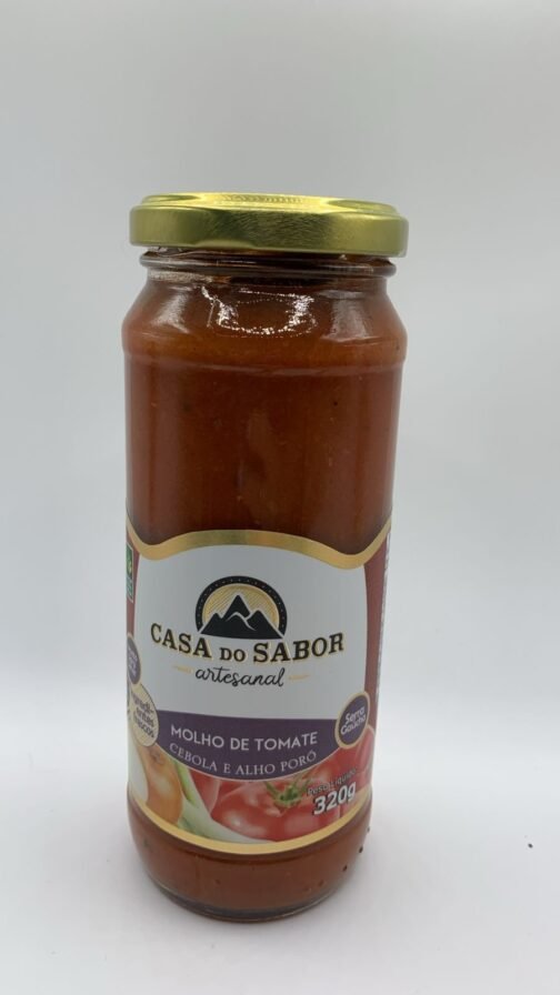 MOLHO DE TOMATE CEBOLA E ALHO PORO 320G