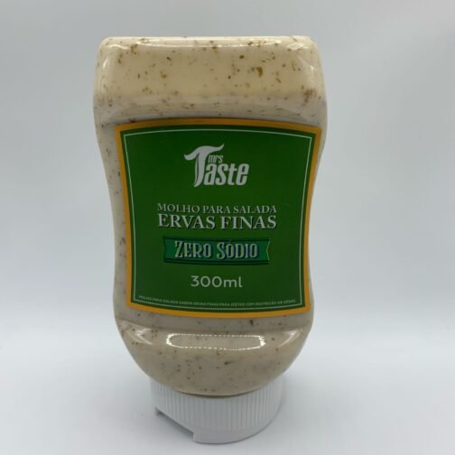 MOLHO SALADA 300ML ERVAS FINAS S/ SAL MRS
