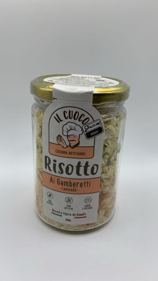 RISOTTO AI GAMBERETTI CAMARAO 250G