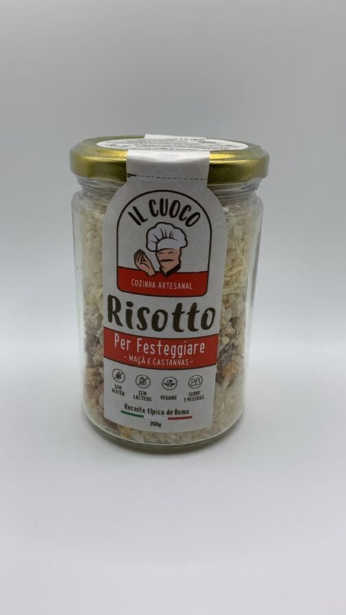 RISOTTO GOURMET PER FESTEGGIARE MACA E CASTANHAS 250