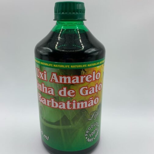 UXI AMARELO C/ UNHA DE GATO C/ BARBATIMAO 500ML