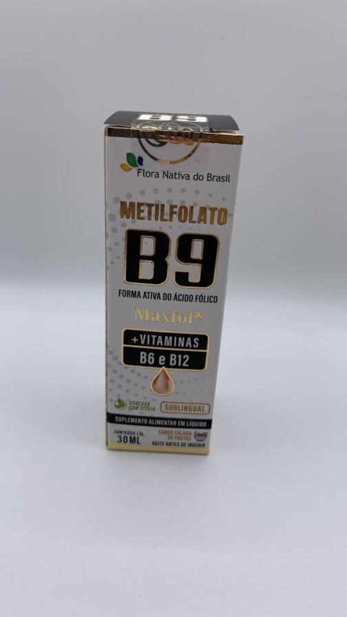METILFOLATO MAXFOL (B9,B6,B12) SABOR FRUTAS 30ML - Imagem 2
