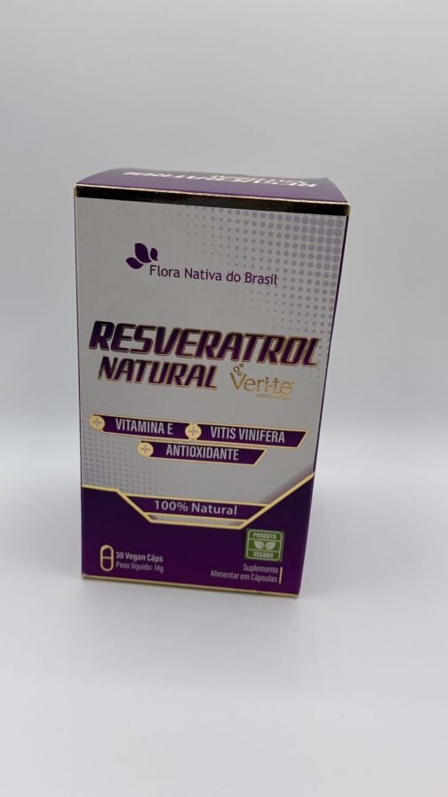 TRANS RESVERATROL NATURAL (VERI-TE) 30 CAPS  NOVO