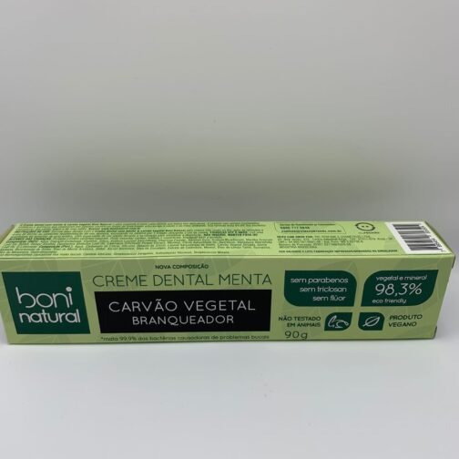 CREME DENTAL MENTA/CARVAO VEGETAL 90G