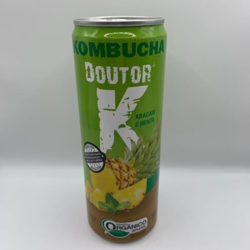KOMBUCHA  ABACAXI COM MENTA ORGANICO 350ML