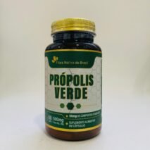 PROPOLIS VERDE EXTRATO PURO 500MG 60 CAPS - NOVO