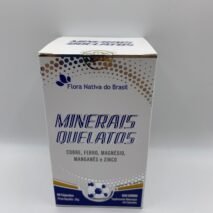 MINERAIS QUELATO (FE,MG,CU,MN,ZN) 60 CAPS