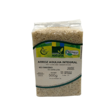 ARROZ AGULHA INTEGRAL ORGANICO 500G