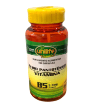 ACIDO PANTOTENICO VIT. B5 500MG 60CAPS
