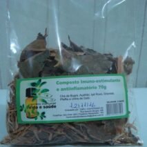 COMPOSTO IMUNO-ESTIMULANTE E ANTI-INFLAMATORIO 70G