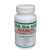 CHA DA VIDA DIABETES 100 CAPS