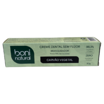 CREME DENTAL MENTA/CARVÃO VEGETAL 90G