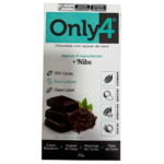 CHOCOLATE 70% CACAU 70G C/ NIBS