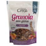 GRANOLA ESPECIAL 200G S/ GLÚTEN E S/ LACTOSE LEVE CROCK
