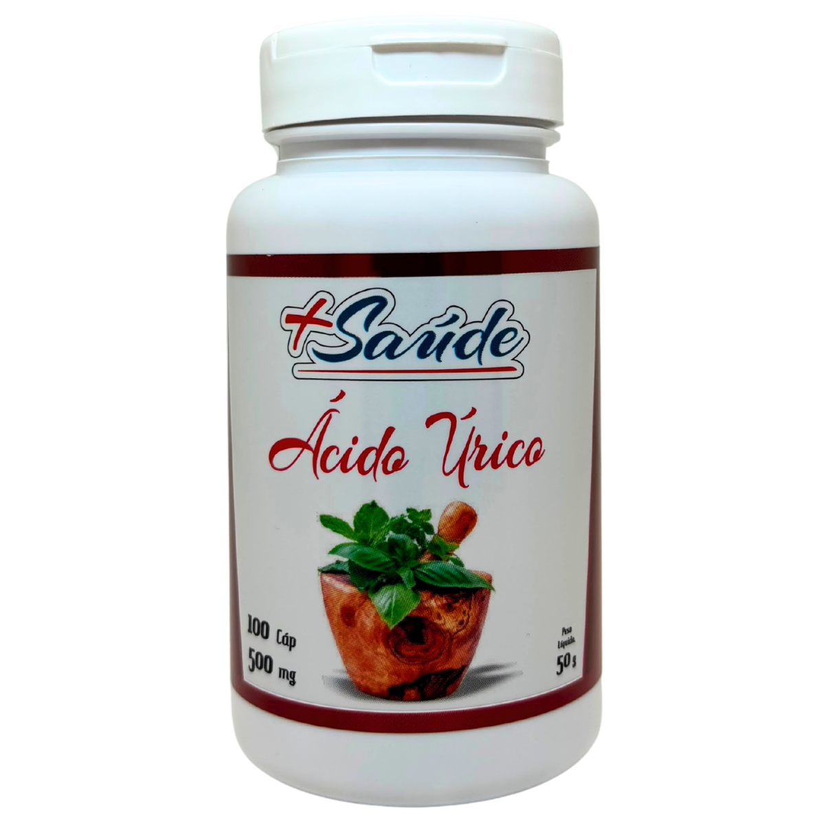 ÁCIDO ÚRICO 500MG 100 CÁPSULAS