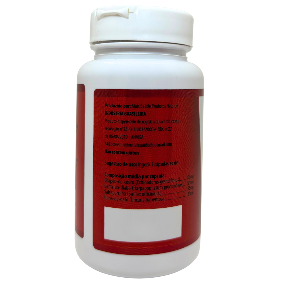 ÁCIDO ÚRICO 500MG 100 CÁPSULAS - Imagem 3