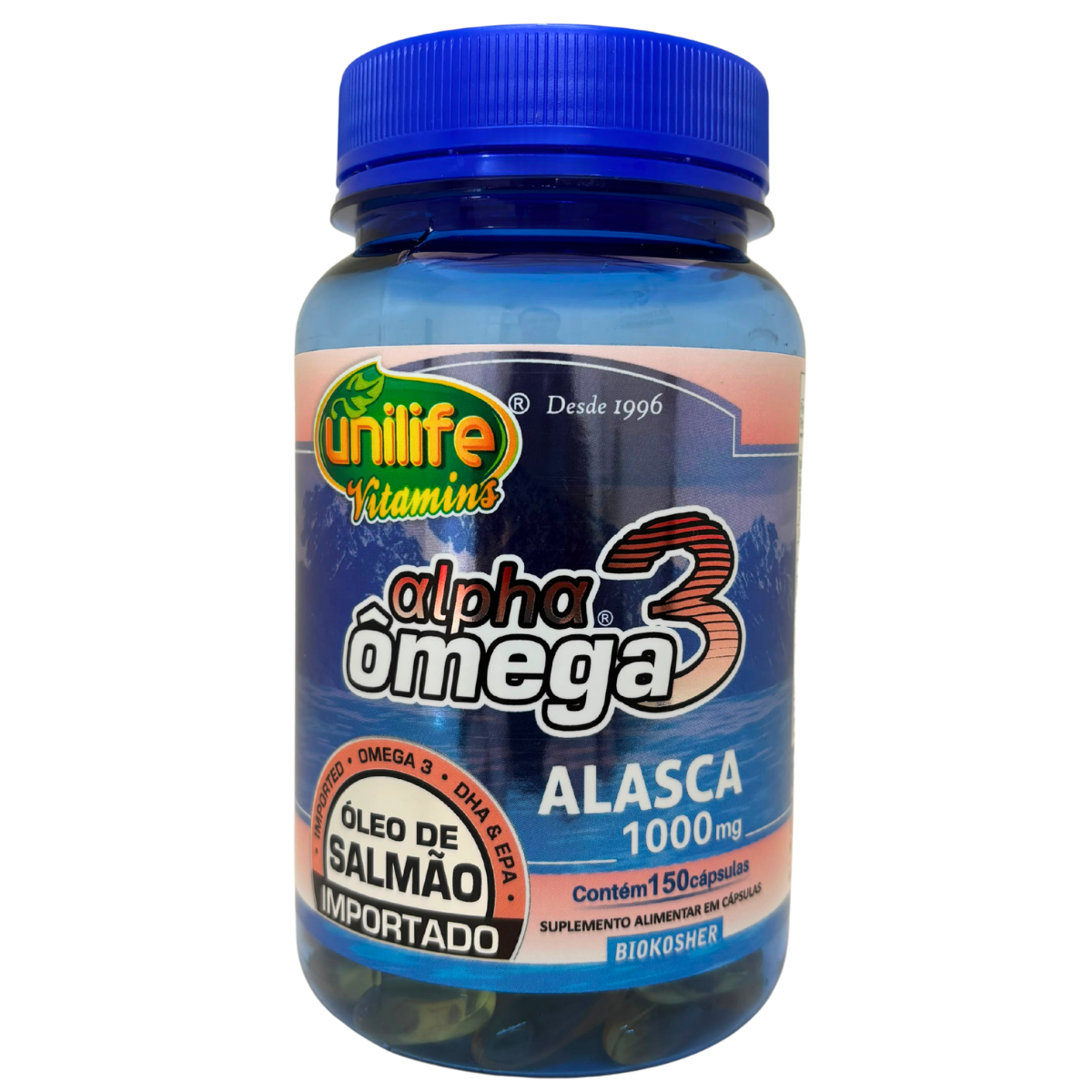 ALPHA ÔMEGA - ÓLEO DE SALMÃO 1200MG 150 CÁPSULAS