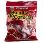 BALINHA CORAÇÃO MORANGO 108G